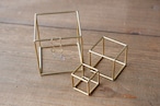 【ORDER】Cube Brass 5×5cm / 立方体 真鍮(黄銅合金) 一辺5cm