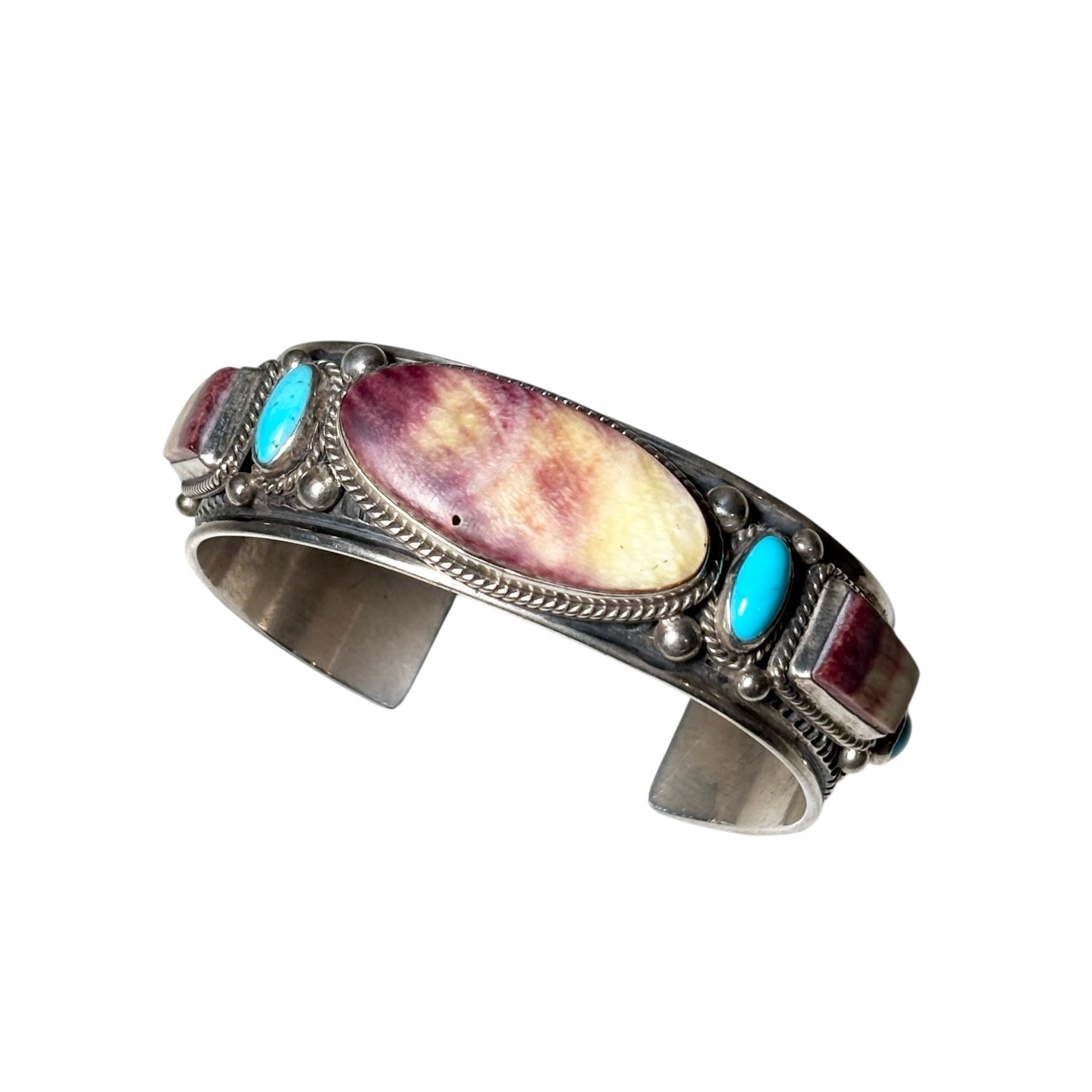 FRANCIS.L.BEGAY silver cast bangle | NOIR ONLINE