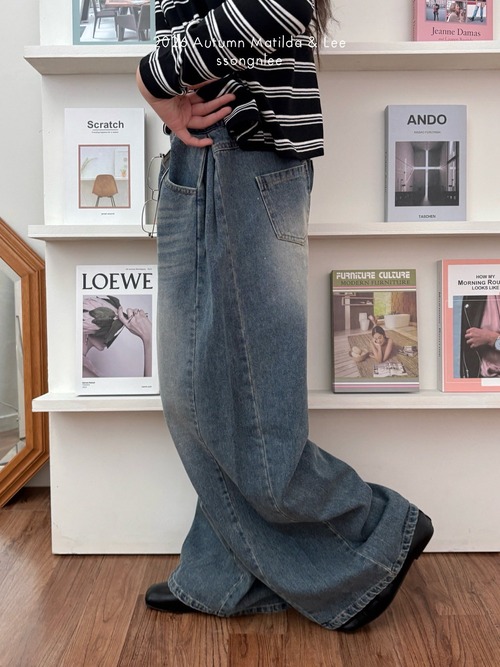 matilda & lee［取寄］maxi wide pants 26autumn 맥시와이드바지