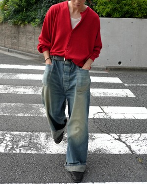 refomed "NEXT MAN CARDIGAN〔RED〕"