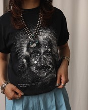 1990's Albert Einstein / Printed T-Shirt - 4