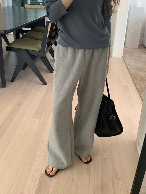 (予約) ounce / Cozy string jogger pants 2color