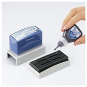 シャチハタ シヤチハタ Xスタンパー 光沢紙用 染料系インキ XKR-20N-K 20ml 黒