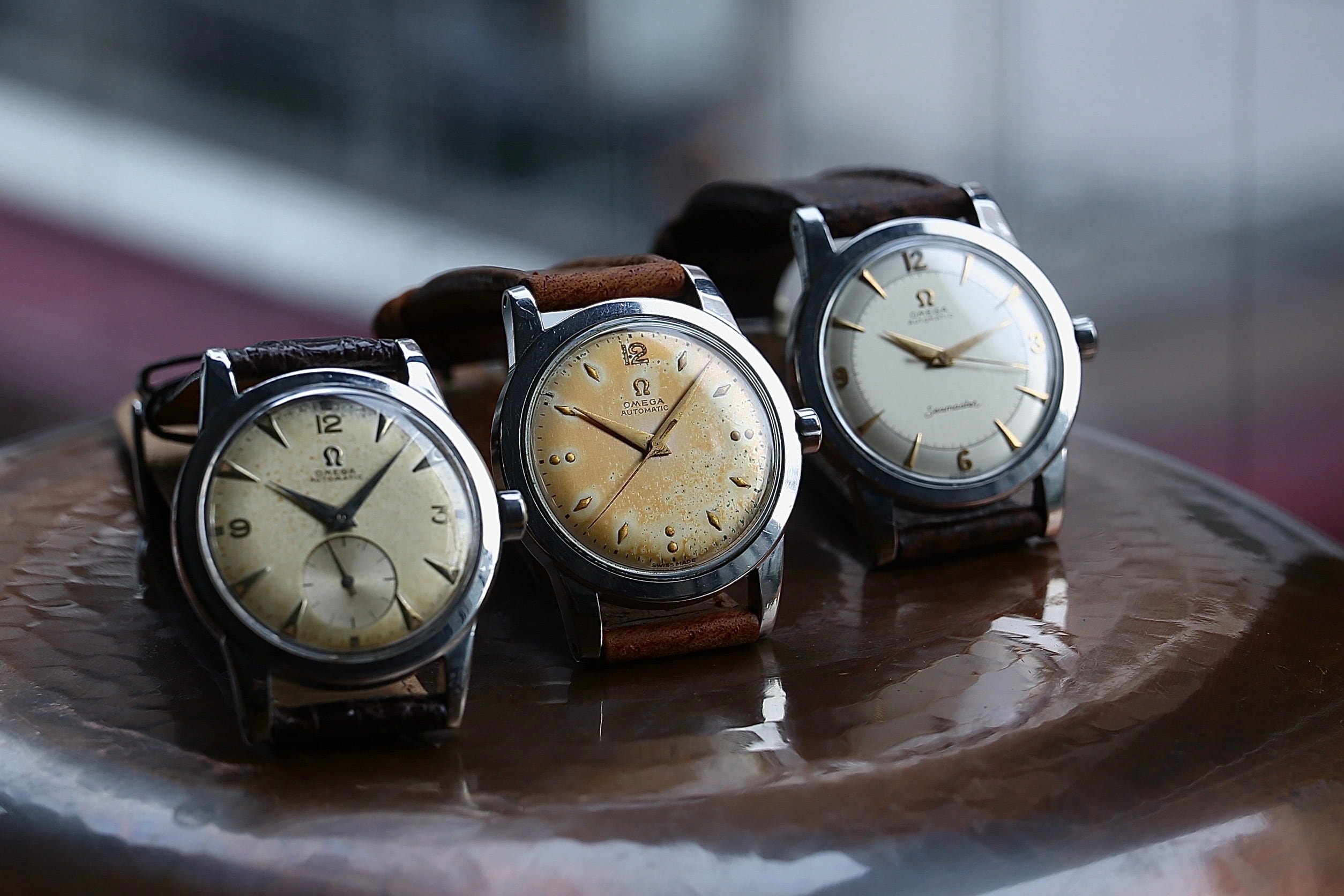 OMEGA】 1950年製 オメガ 『シーマスター・ファーストモデル』 前中
