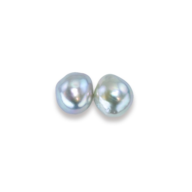 選べるパール あこや真珠 toroteri pearl pierce L size 10-11mm 根付タイプ　イアリング可能