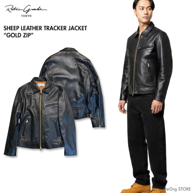 Retro Grade レトログレード 793-5950004　BLACK×GOLD ZIP　Lサイズ