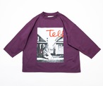 The appearance of rabbits Big  T  kids L(115-130),  XL(130-140),  XXL(140-150)   /   Violet