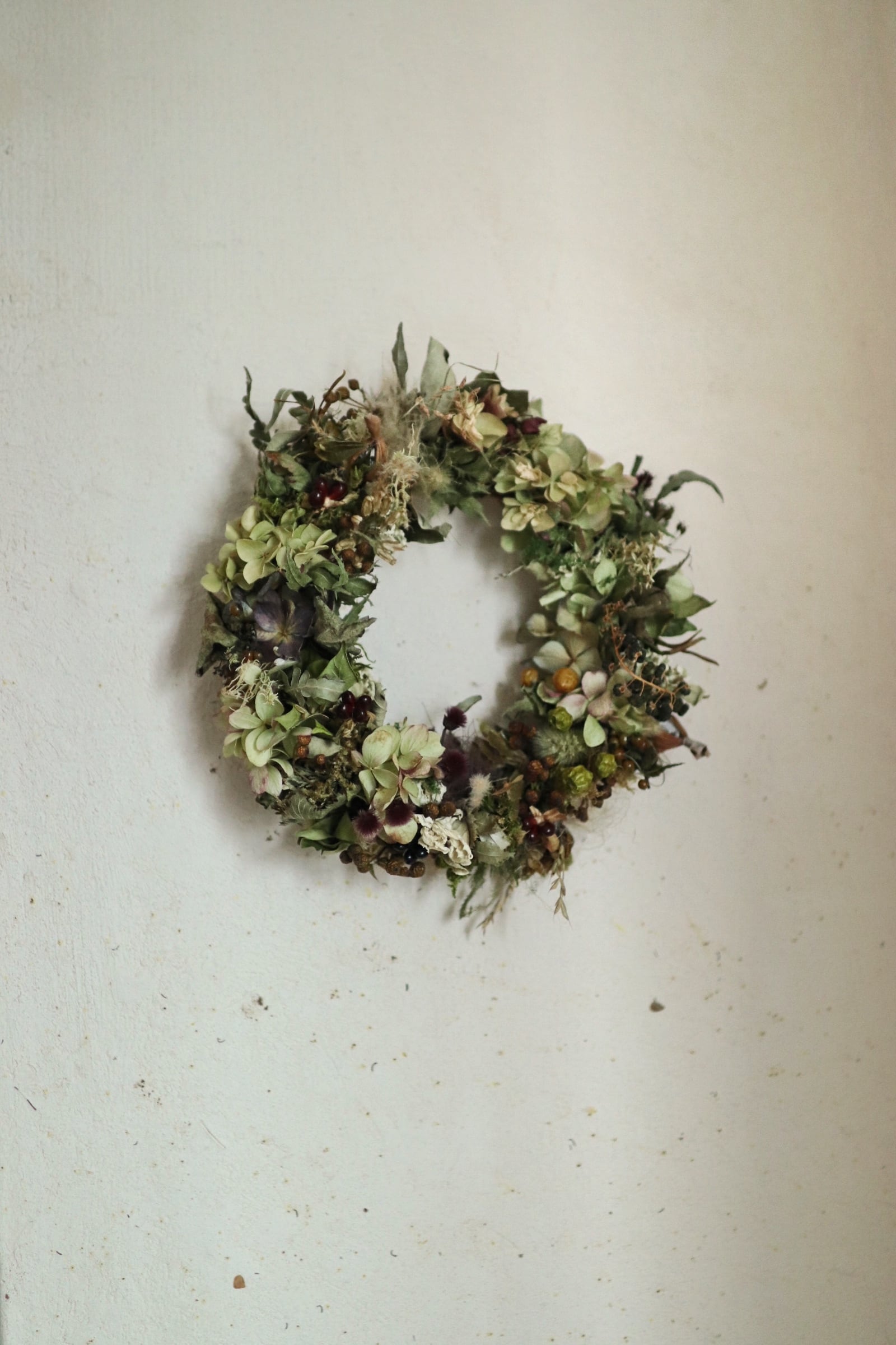 【Exhibition 道草】 秋の森のリース