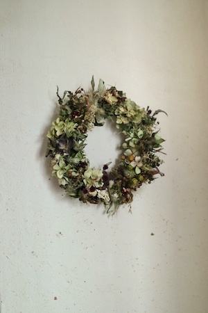 【Exhibition 道草】 秋の森のリース