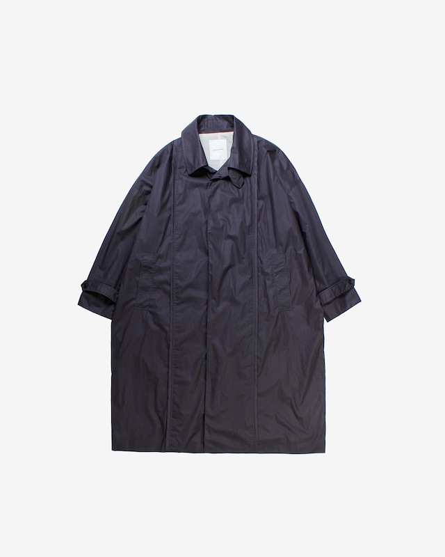 Paper touch Back Side Over Coat-charcoal gray <LSD-BC1C1>