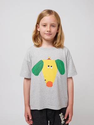 【25SS】 bobochoses(ボボショセス)Happy Dog Tshirt(2-3y/4-5y/6-7y/8-9y)Tシャツ 犬