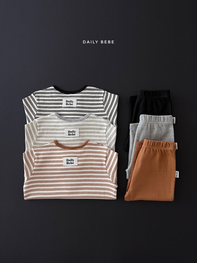 cozy indoor wear set【DAILYBEBE】※10月中旬発送予定