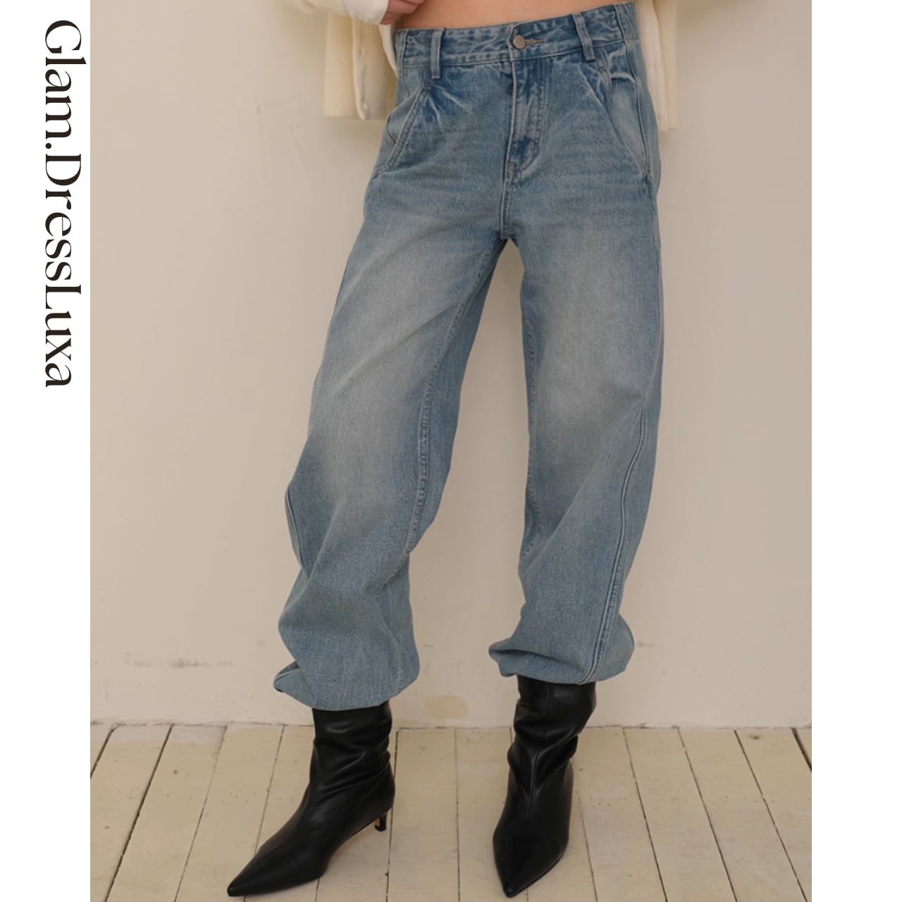 Vintage ストレートデニム Pants/2color_P439