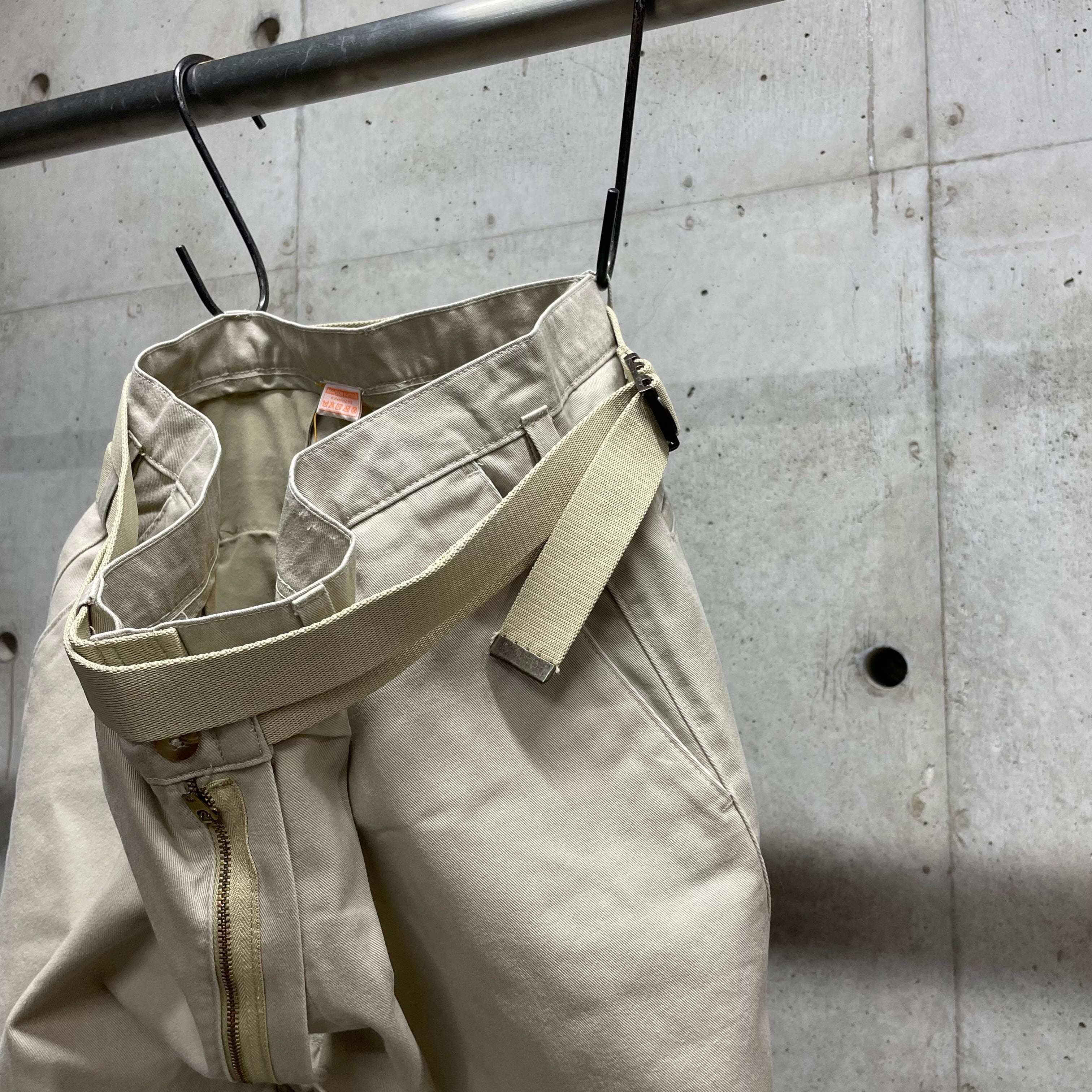 MAISON EUREKA】Ex.VINTAGE REWORK CHINOS_BEIGE(M) | marfa store