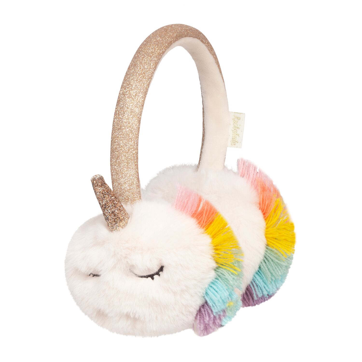 E2289M:Rainbow Unicorn Earmuffs-MULTI