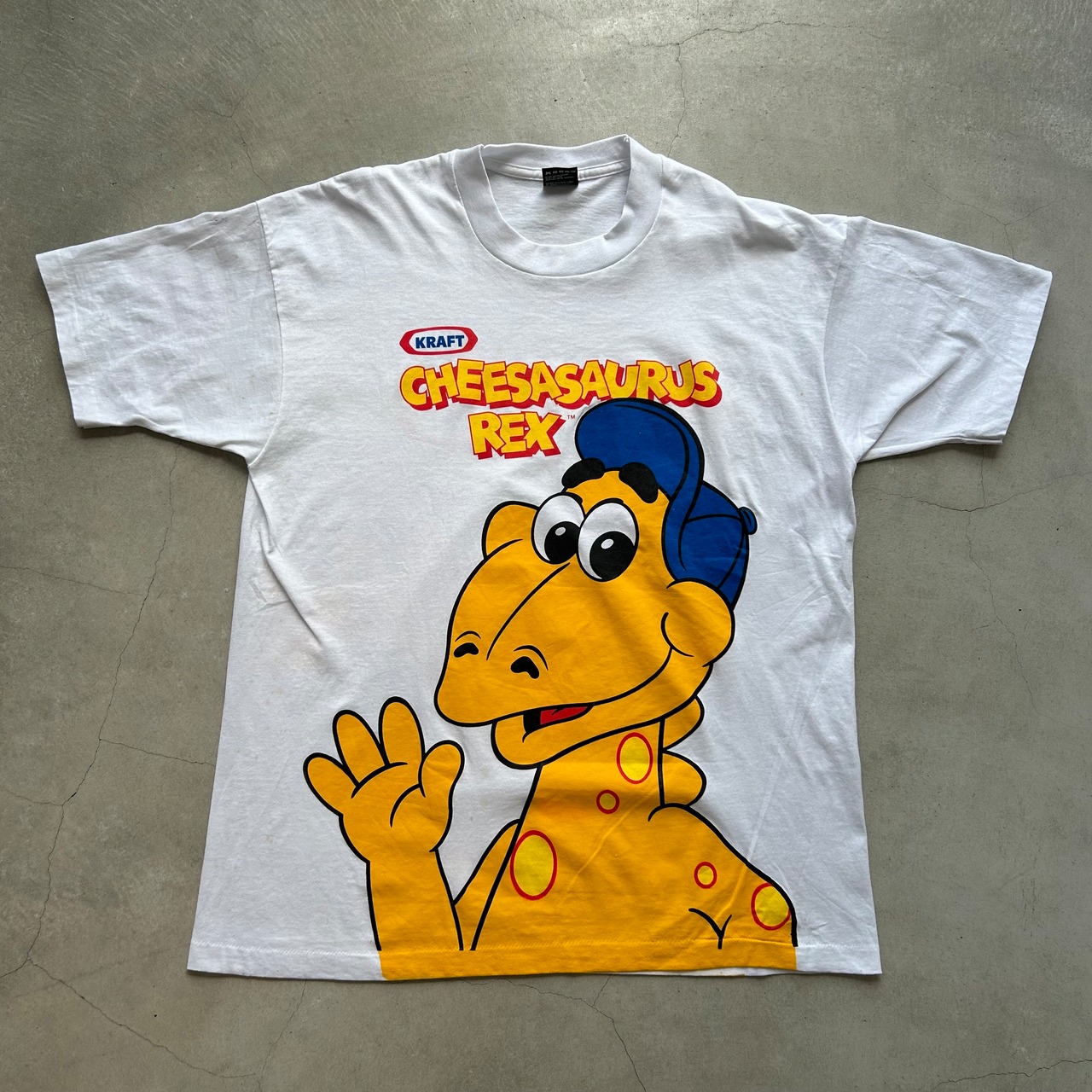XL】90s KRAFT CHEESASAURUS REX Tシャツ 古着 | Palm Vintage Store