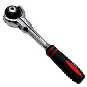 【人気】SK11(エスケー11) スイベルラチェットハンドル 差込角 9.5mm 3/8インチ SRH3FRS 72山ギア 全長150mm