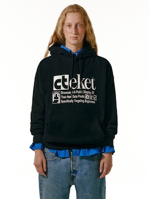 [TEKET] Plan Hoodie Black 正規品 韓国ブランド 韓国ファッション 韓国代行 日本 店舗 テケット