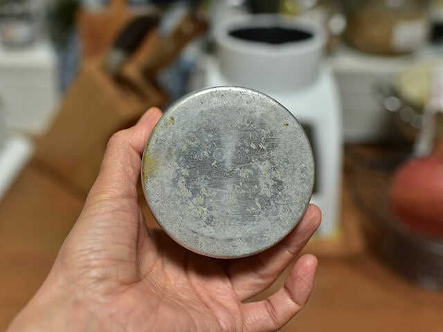 ブリキのキャニスター(B) The フレンチアンティーク