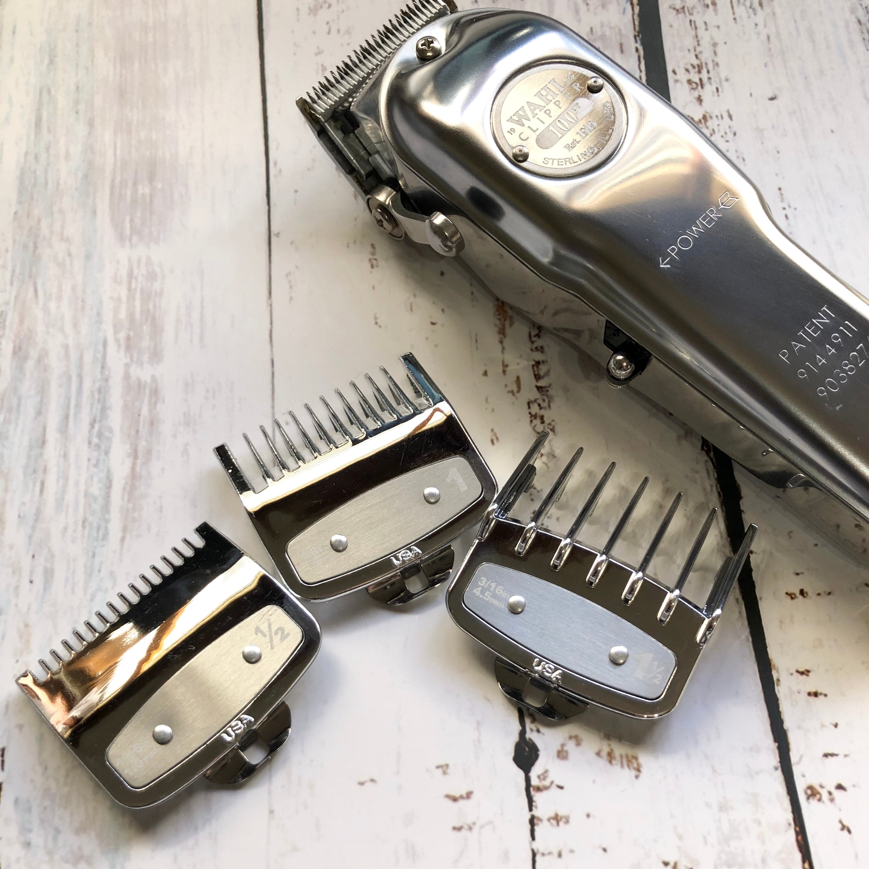 アタッチメント3個セット シルバー（かためタイプ・プレミアム