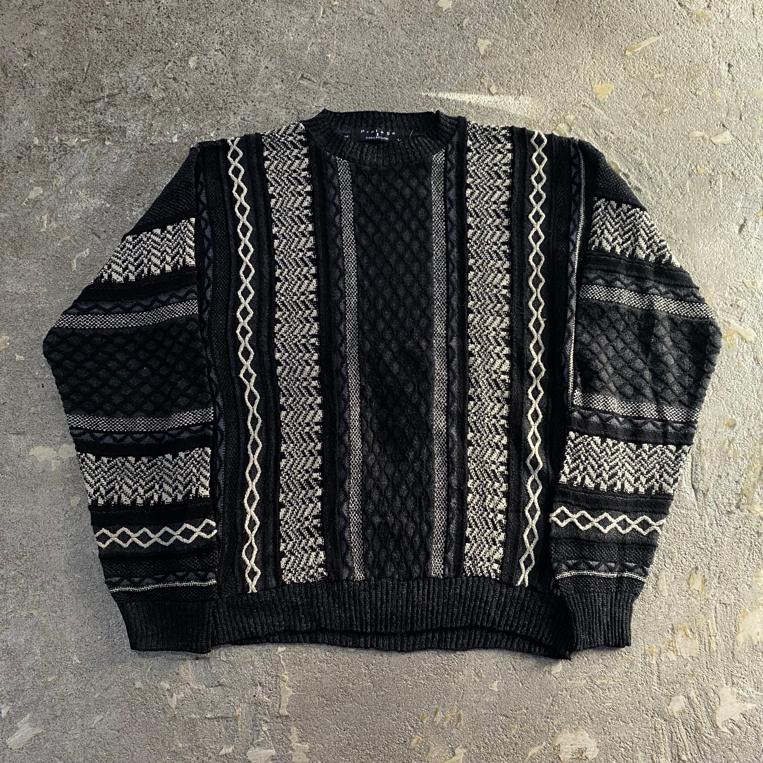 90s USA製 Protege collection 3D knit 90s Protege 3D knit【仙台店】 | What'z up