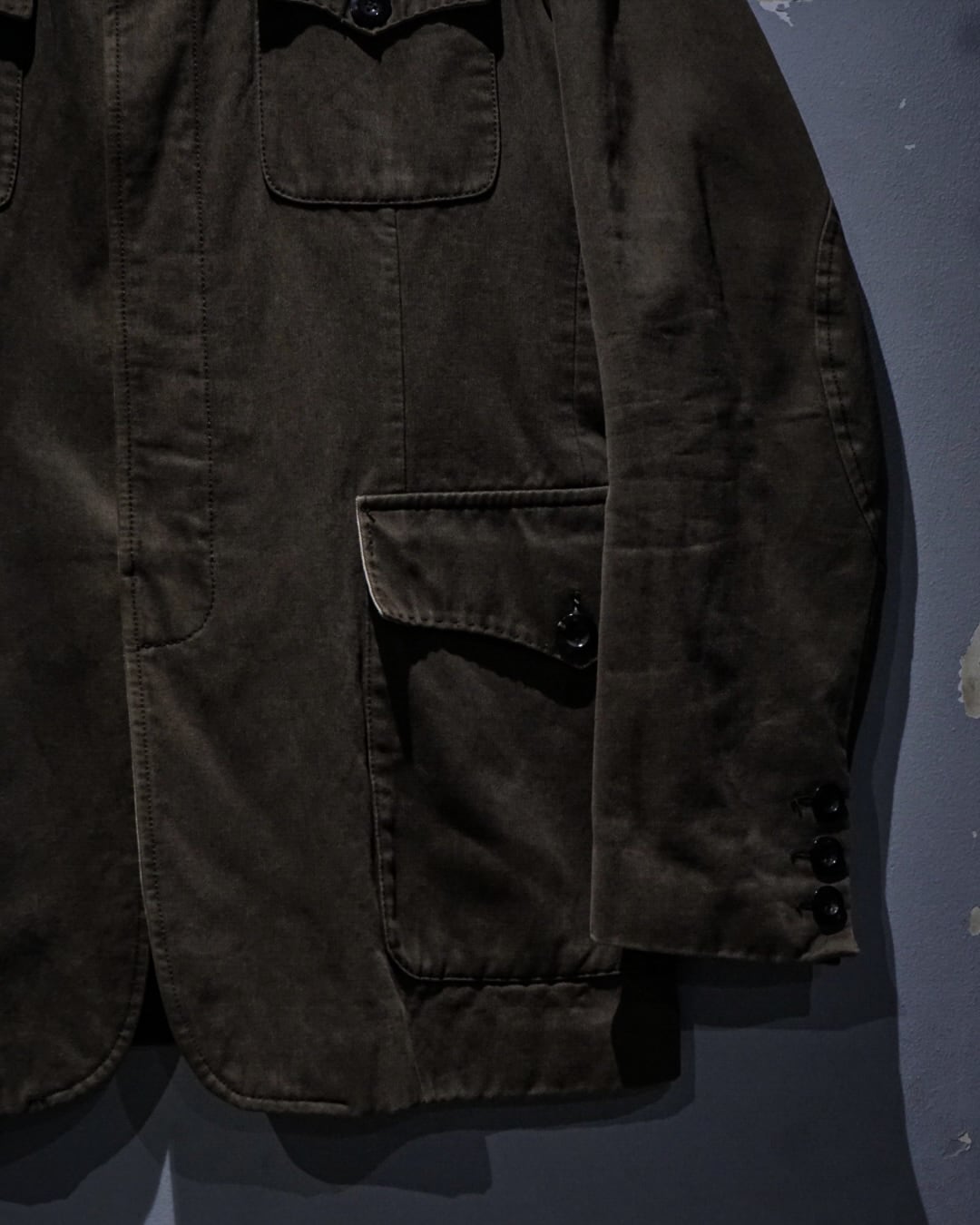 add (C) vintage】“ANDREW MACKENZIE” Military Detail Vintage Multi