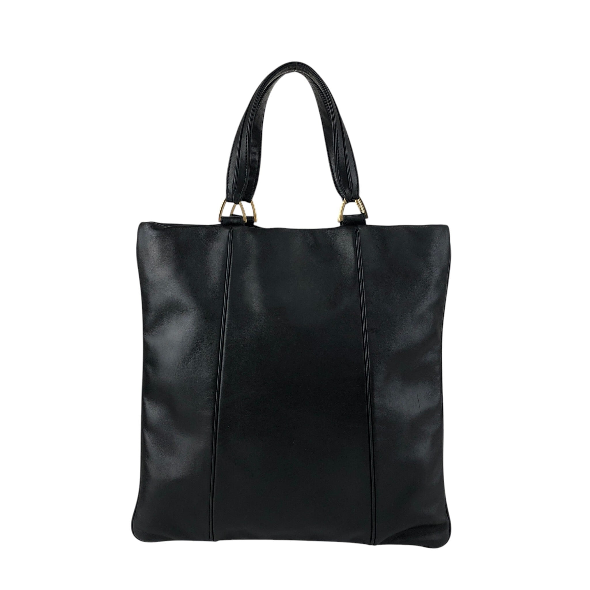 LOEWE ロエベ ハンドバッグ ブラック アナグラム ナッパレザー トート