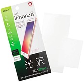 ナカバヤシ iPhone SE 第3世代 第2世代 / iPhone 8 液晶保護フィルム 光沢 気泡レス加工 44014 透明