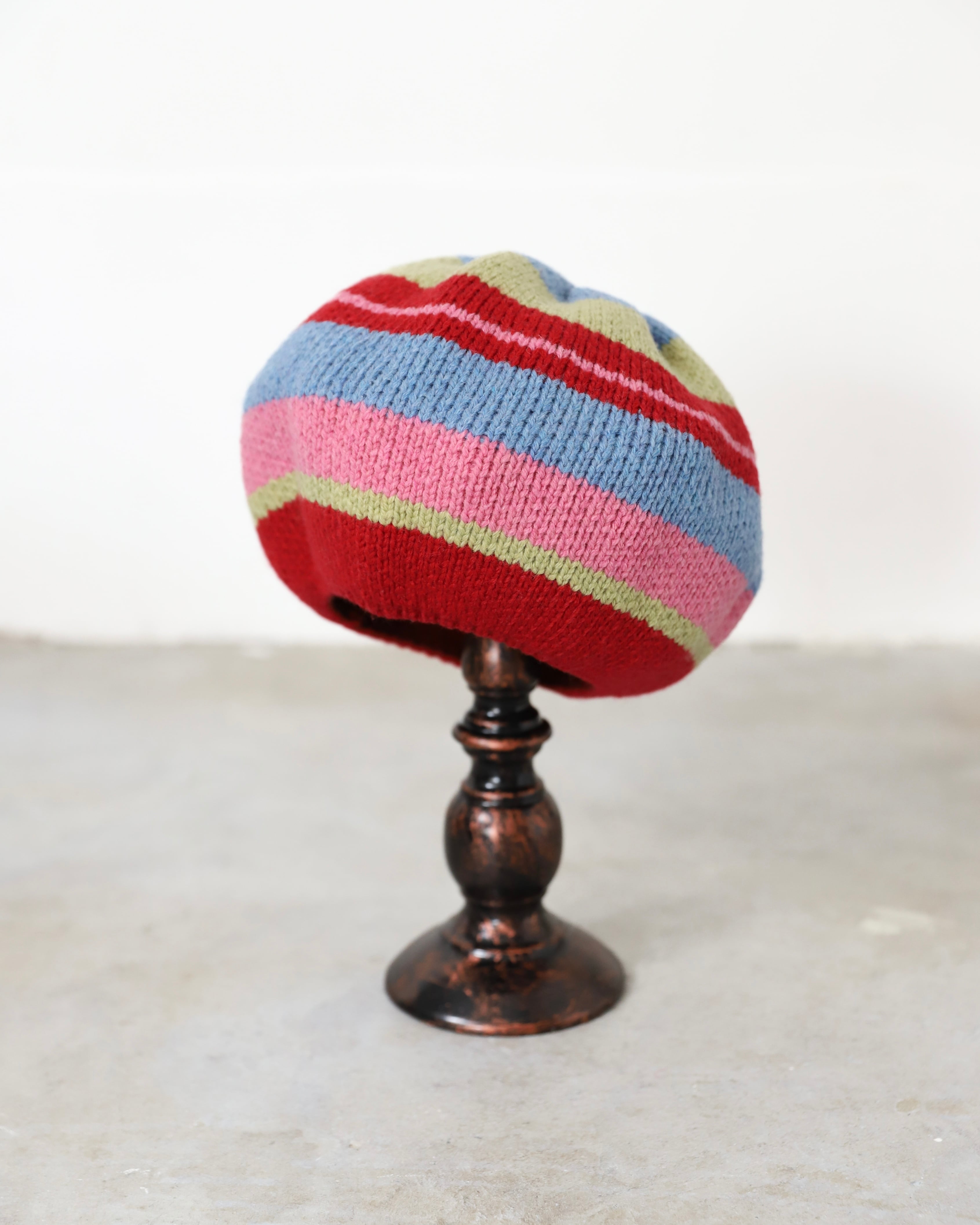 AMBERGLEAM ソフトライトニットタム ネイティブブラック Winter Knit TAM/Rainbow | AMBERGLEAM