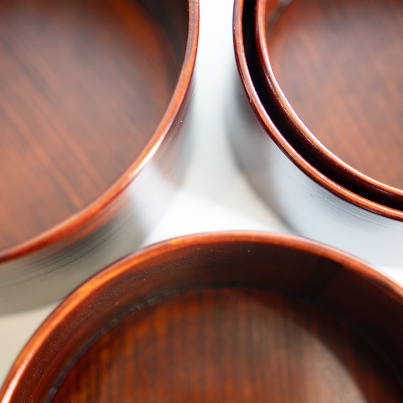 ヒノキのうつわ大-漆仕上げ