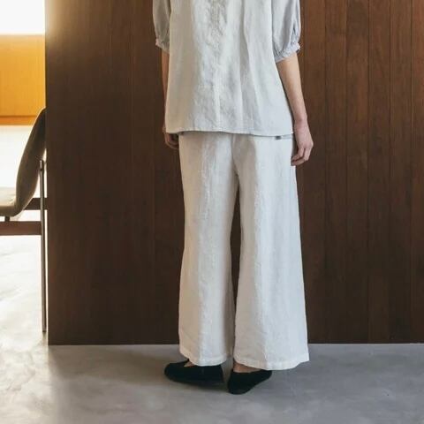fog linen work │ヒマニパンツ（リネン100％）薄地（3colors