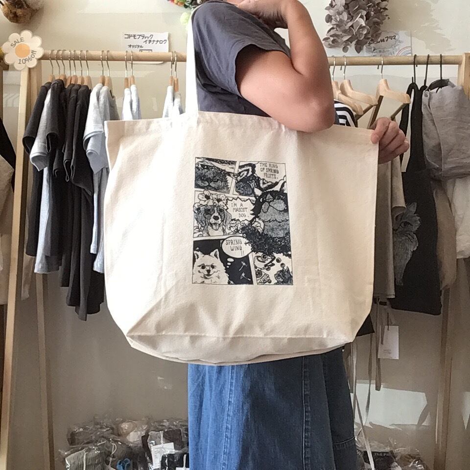 ZIMOMO ORIGINAL トートバッグ付き Amazon.co.jp: [テクノプライム] トートバッグ ニャンタマトート