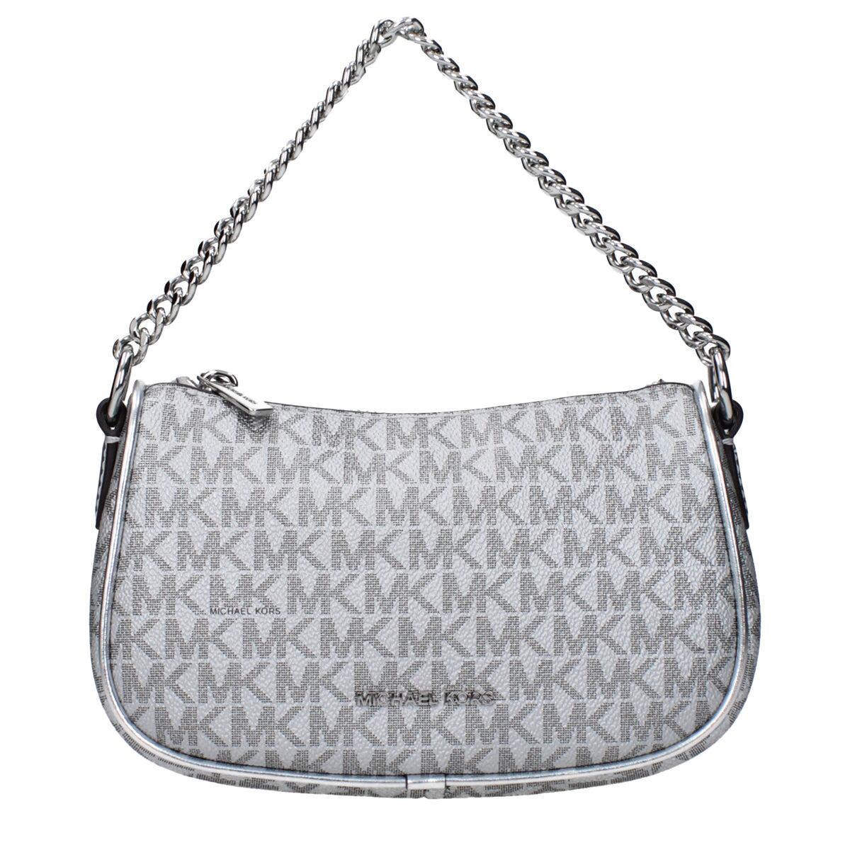 【新品】MICHAEL KORS マイケルコース レディース ハンドバッグ ファブリック シルバー 35F5S1QC1MSILVER