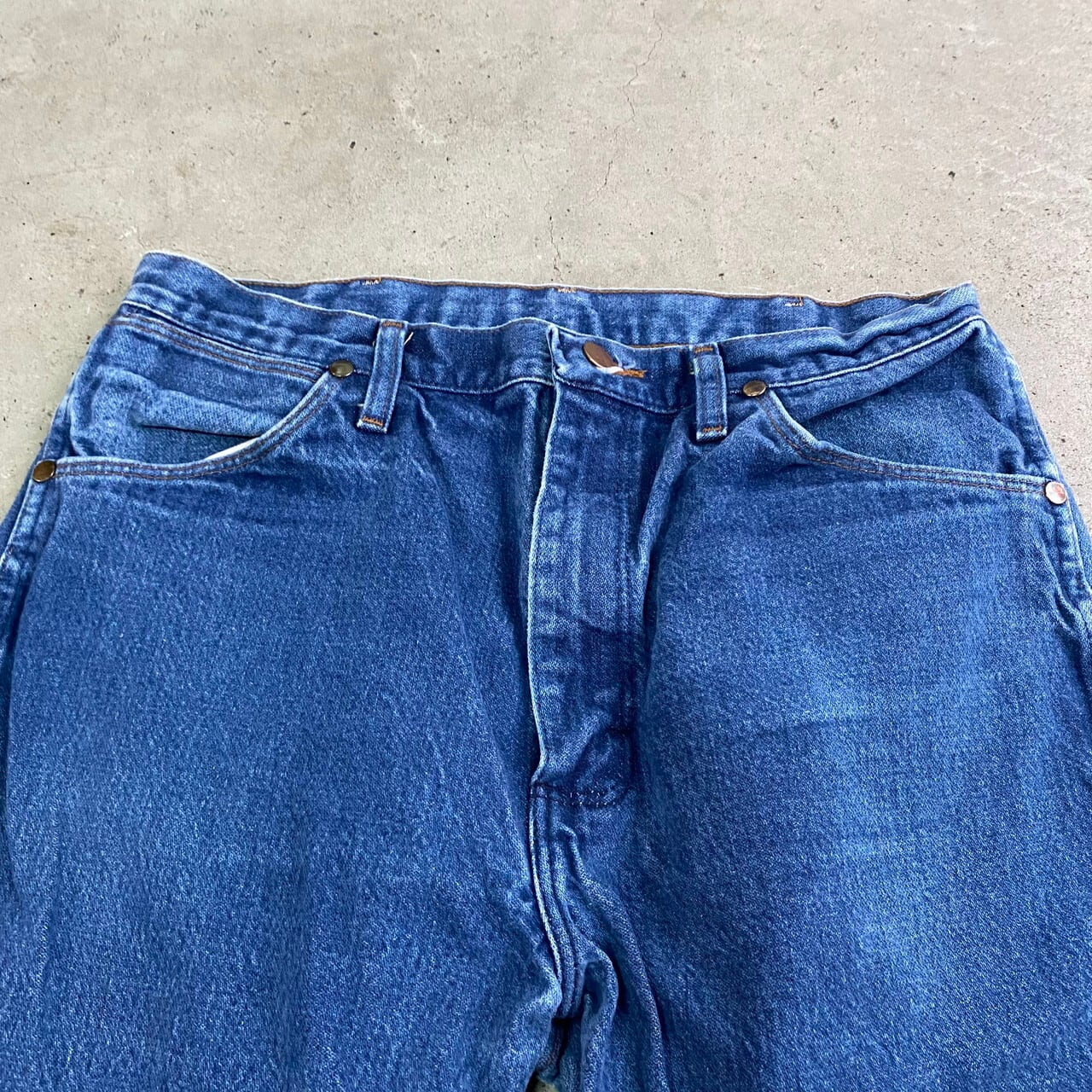 ラングラー 13MWZ USA製 90s デニムパンツ 古着 00年代 Wrangler ラングラー 13MWZ ストレート デニムパンツ ジーンズ