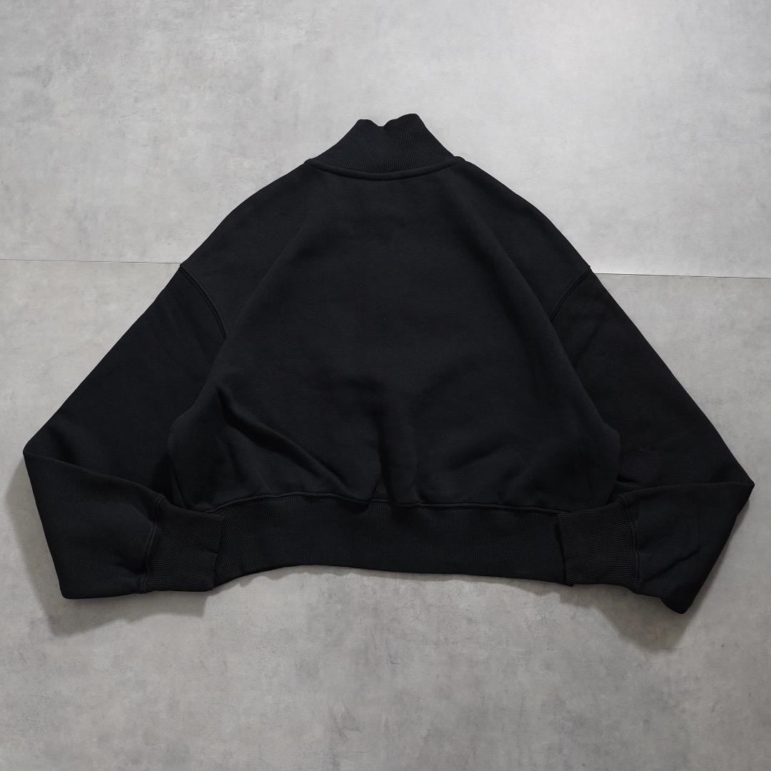 NIKE ナイキ スウェット 古着 ハーフジップ ショート丈 M 黒 16397 NIKE ナイキ スウェット 古着 ハーフジップ ショート丈 M 黒 16397 | fuufu