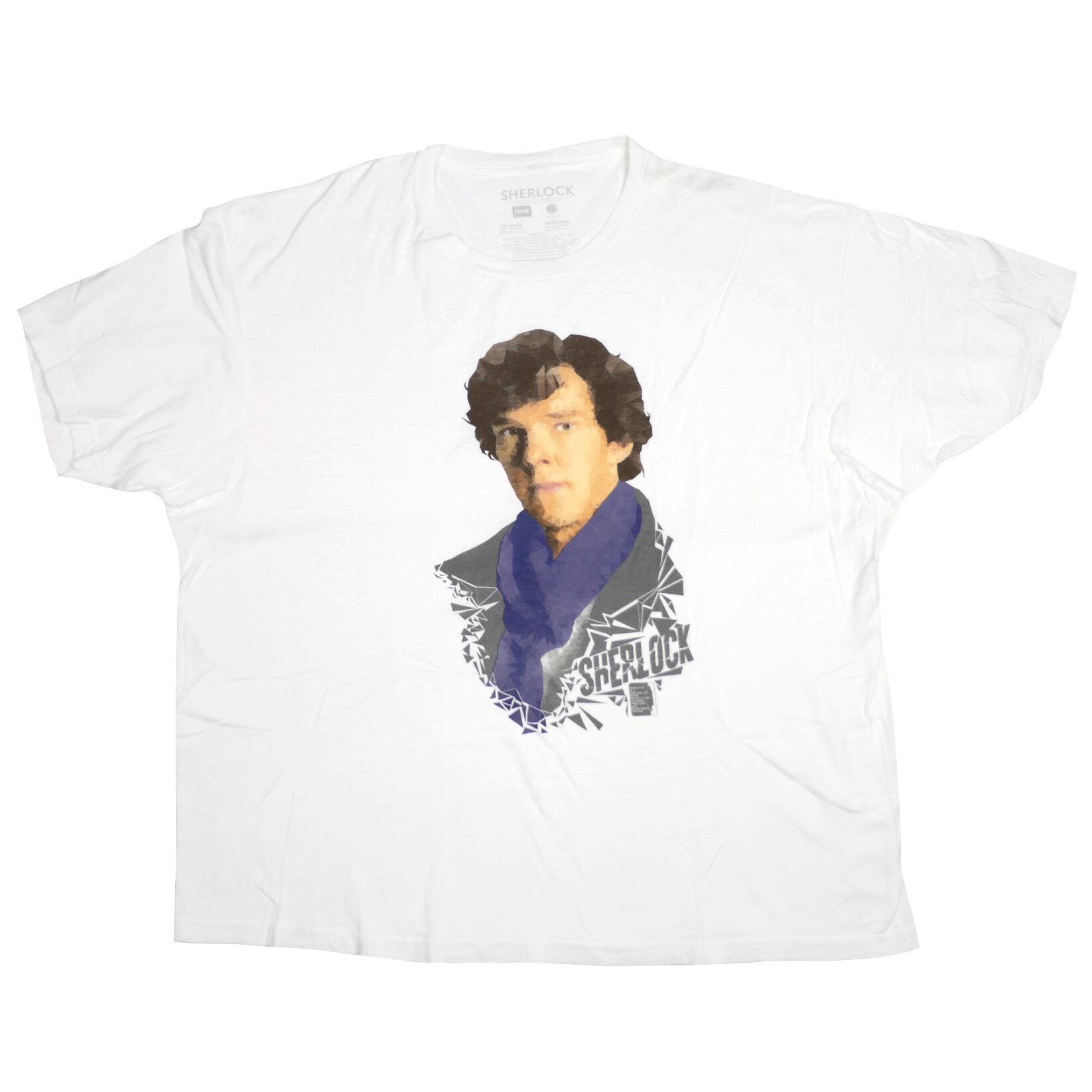 USED【2XL】TV Drama SHERLOCK Benedict Cumberbatch Tee