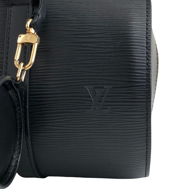 LOUIS VUITTON ルイヴィトン エピ トートバッグ ブラック スフロ レザー M52222 ロールバッグ vintage ヴィンテージ オールド uxxrki