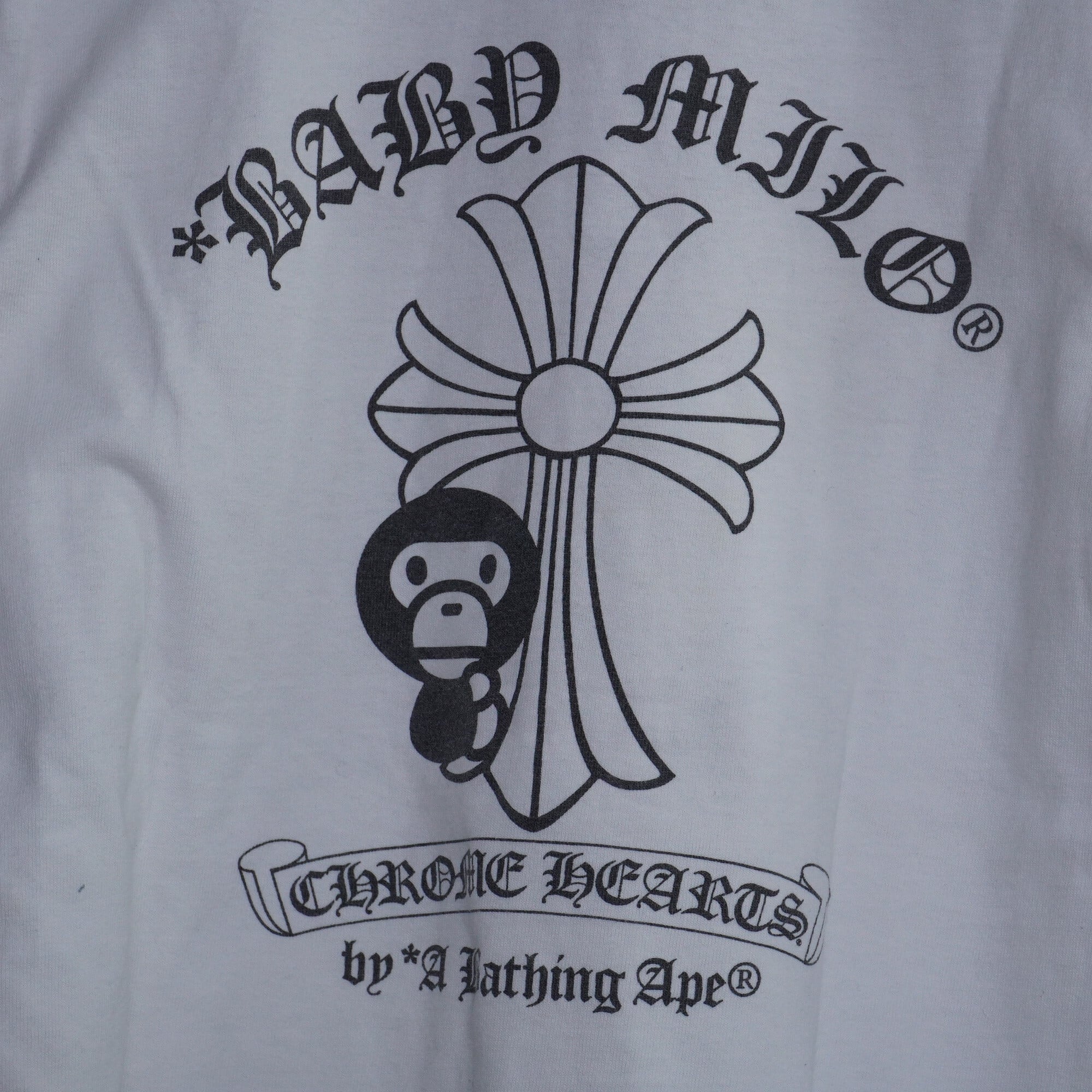 激レア CHROME HEARTS APE Tee コラボ Tシャツ エイプ クロムハーツ