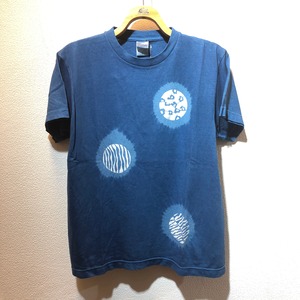 藍染めTシャツ circle