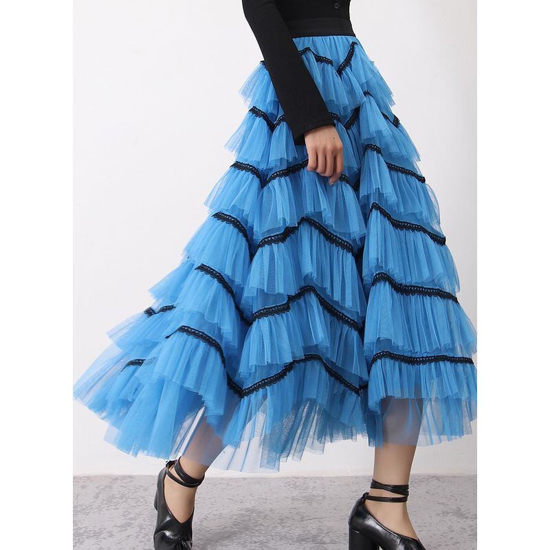 ティアードチュールドレッシースカート SU735