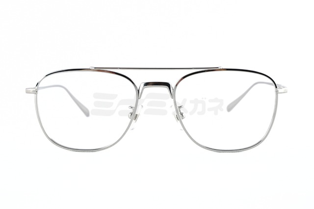 Zparts メガネ Z-119 Col.Ti ツーブリッジ スクエア クラシカル 眼鏡 おしゃれ ブランド ジーパーツ 鯖江 日本製 正規品-2枚目