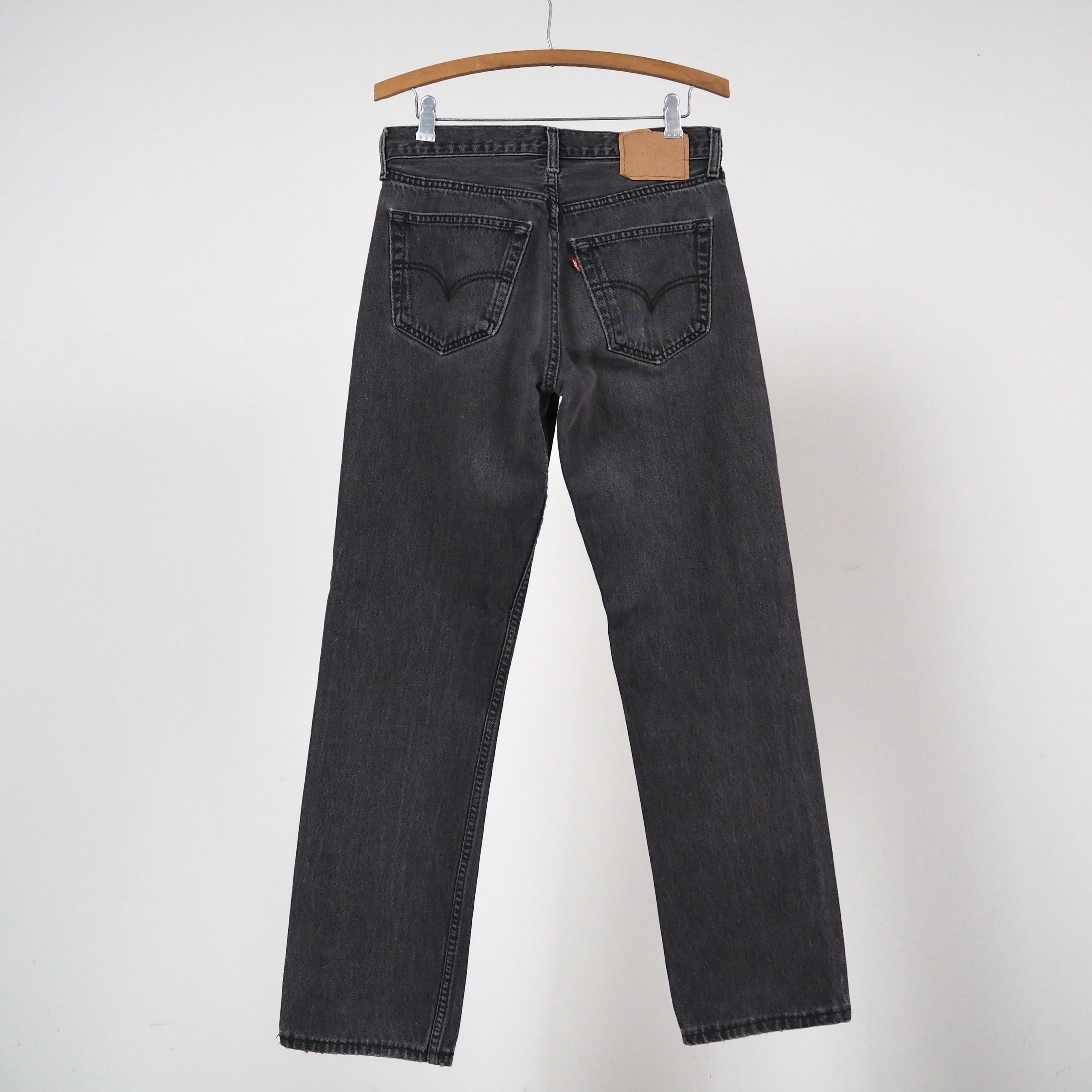 90's Levi's 501-0659 Black denim pants w31 CANADA製 リーバイス