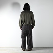 ANACHRONORM / KERSEY TUCK WIDE PANTSコーディネート