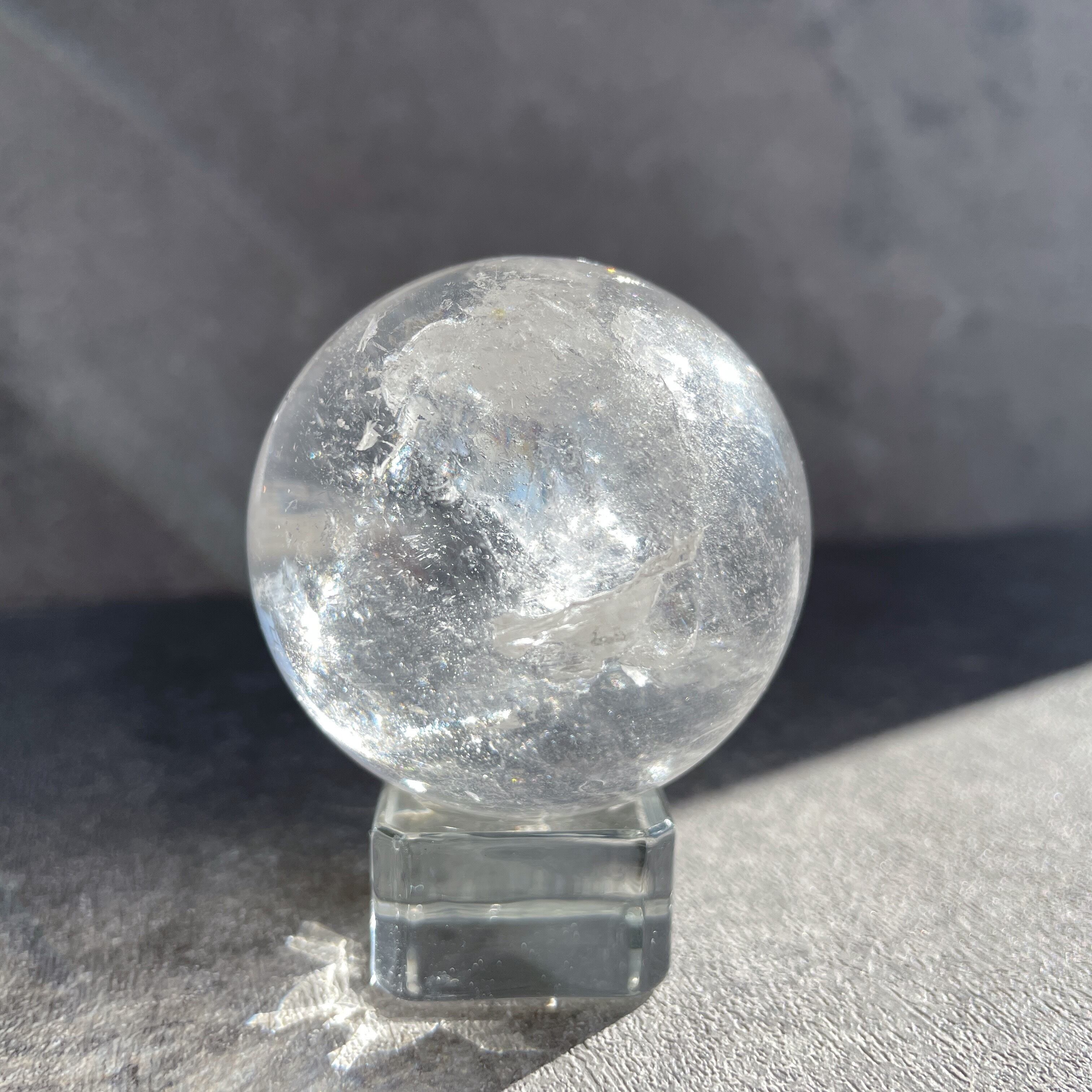 クリアクォーツ スフィア クリアクォーツ スフィア（丸玉）05♡Clear Quartz♡ 水晶玉◎天然石