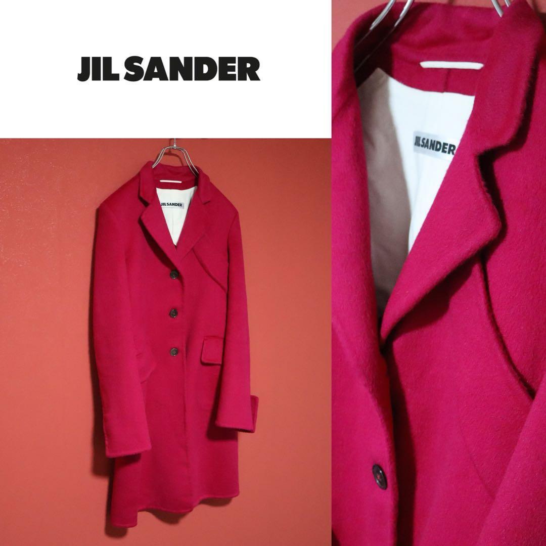 JIL SANDER(ジルサンダー) / アンゴラウールコート 赤