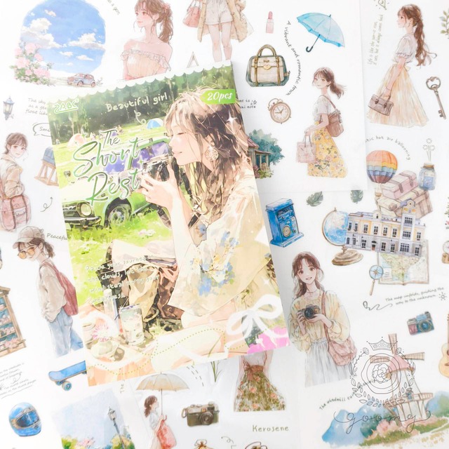 イラストシールパッド Eternal Secret Words 4 <S1171>