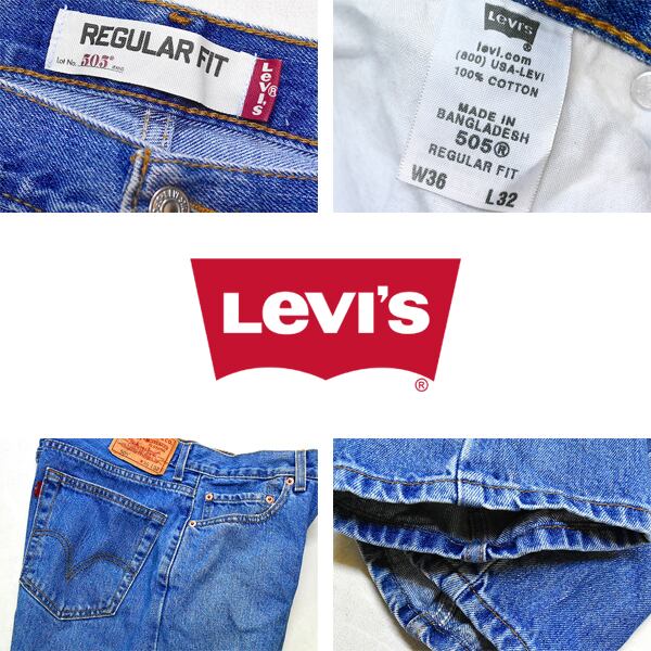 【L(W36 L34)】Levi's 505 リーバイス メンズ USジーンズ