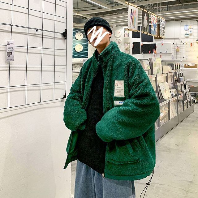 予約販売】ボアブルゾン リバーシブル アウター ボアジャケット