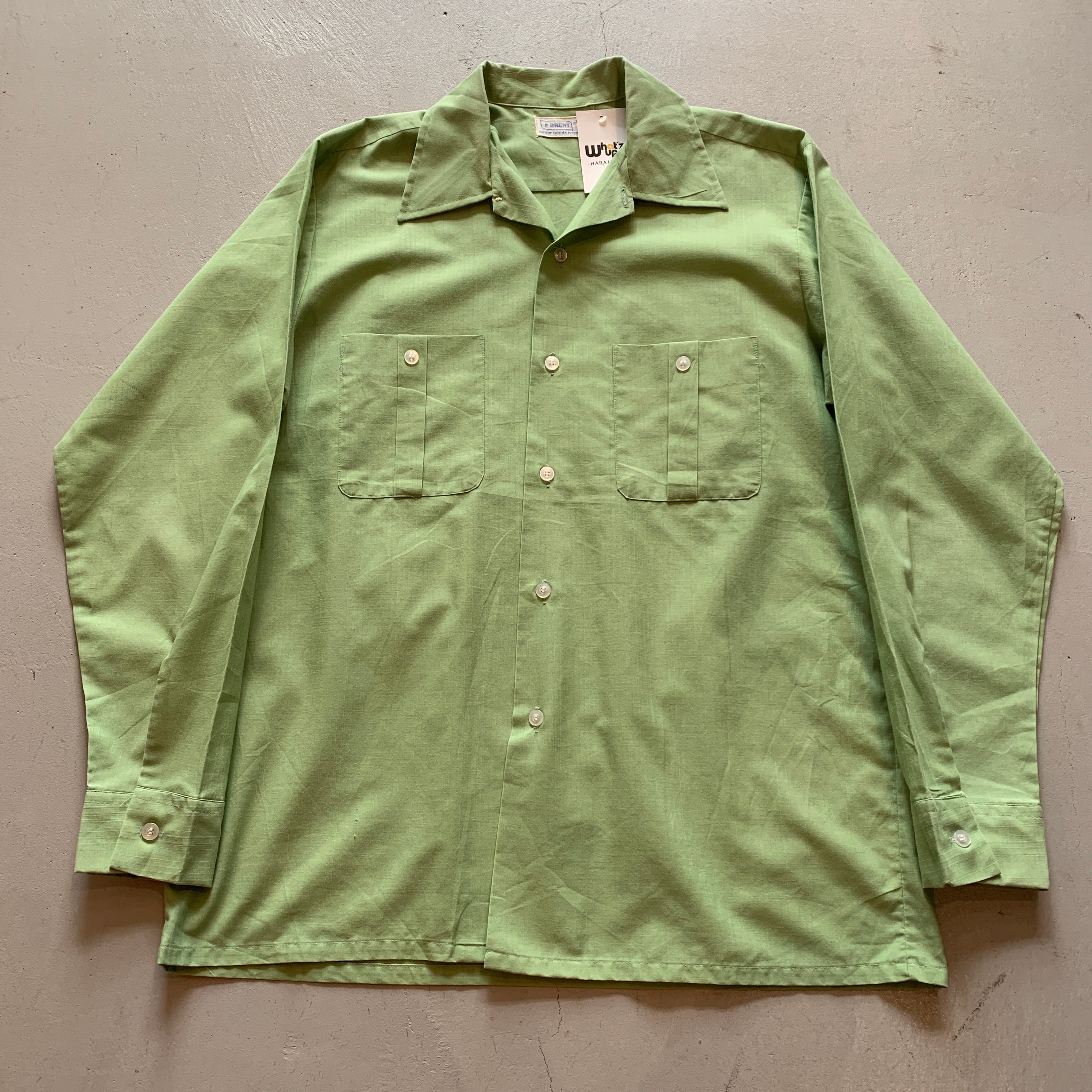 トップス 70s BRENT vintage shirt 70s BRENT cotton/polyester(?) shirt【高円寺店】 | What'z up