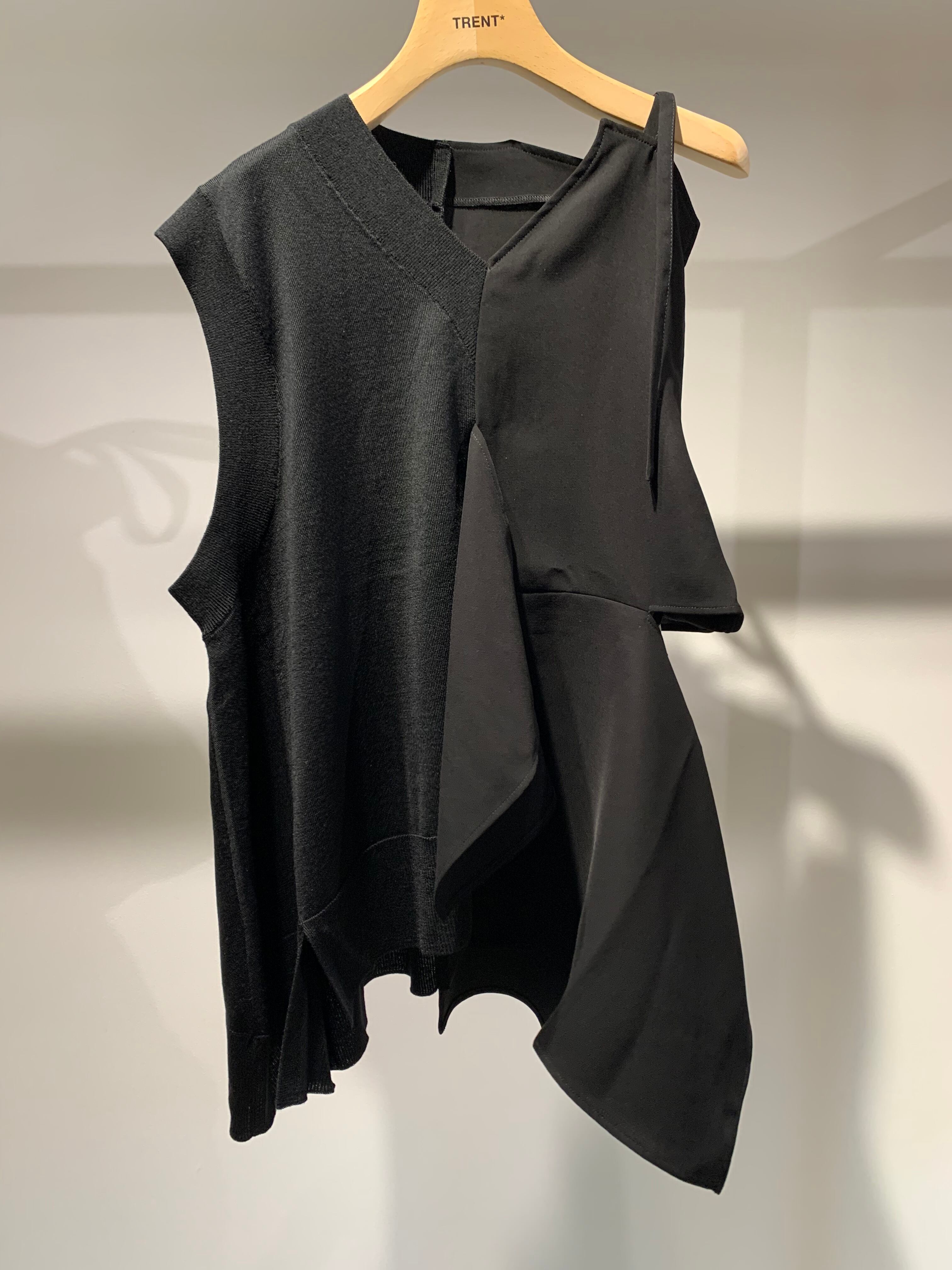 23AW】ENFOLD エンフォルド / WOVEN×KNIT VEST | TRENTオンライン 